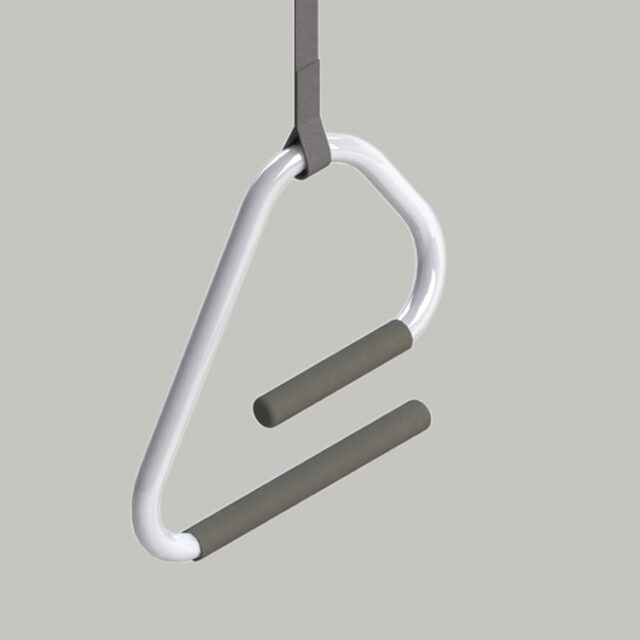 Closeup image of the e2 Trapeze handle