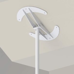 SuperPole Angled Ceiling Plate