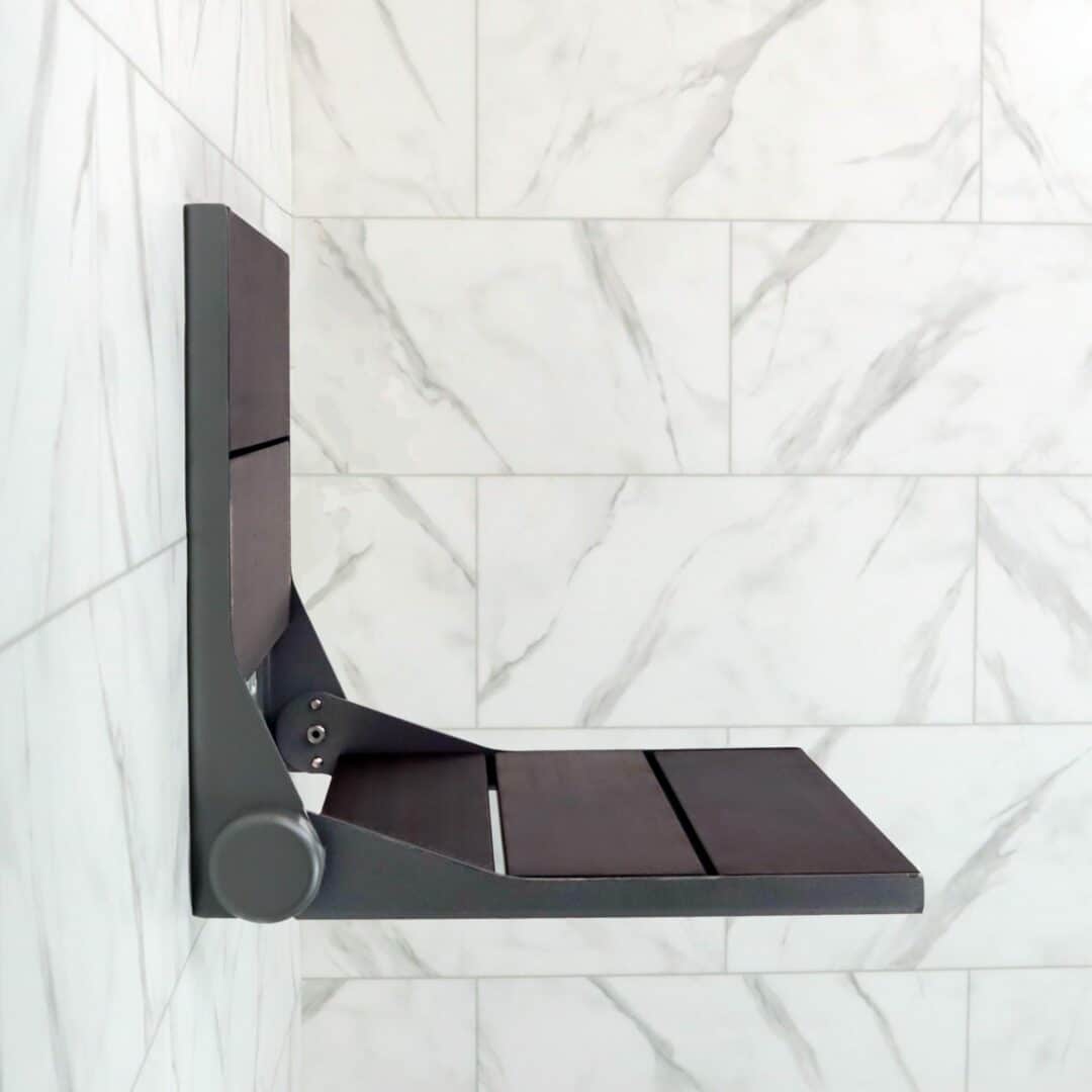 Profile of the SerenaSeat install in a shower
