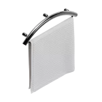 16 in Invisia Towel Bar, Chrome Polished Finish