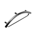 16 in Invisia Towel Bar, Chrome Polished finish