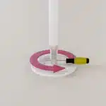 uPole with PivotBar floor plate